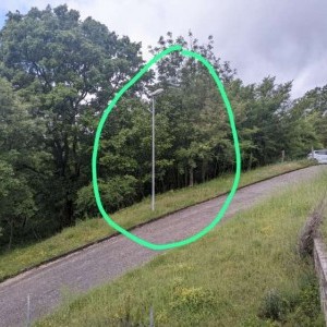 Lampione illuminazione privata