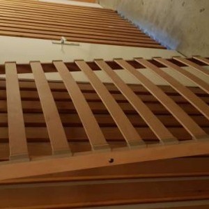 letto sinolo con materasso