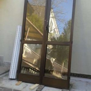 finestre in alluminio a taglio termico e avvolgibili