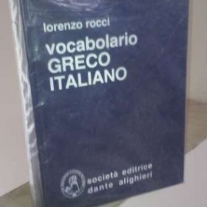 Vocabolario greco-italiano