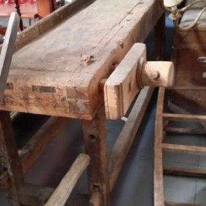 banco da lavoro in legno