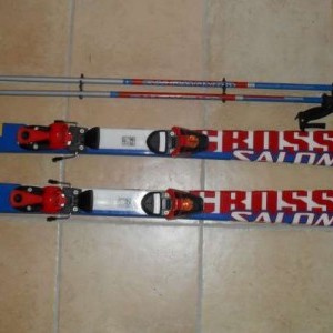 Sci Salomon Crossmax T L130 + Scarponi Nordica GP TJ 21.5
