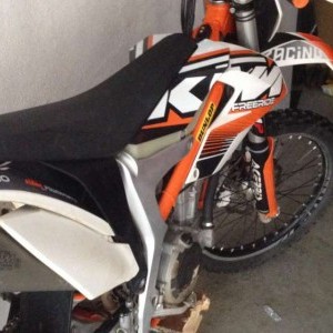 Moto ktm 350 frereeide