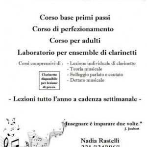 Il clarinetto per tutte le età.