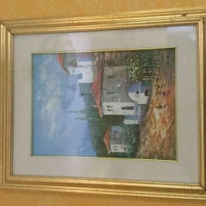 Quadro olio su tela