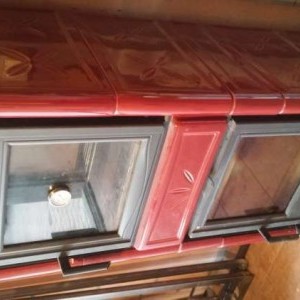stufa a legna Nordica Nicoletta con forno