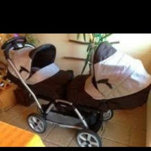 passeggino gemellare duette pegperego