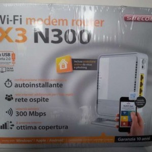 Sitecom WLM-3600 N300 Wi-Fi Modem Router X3