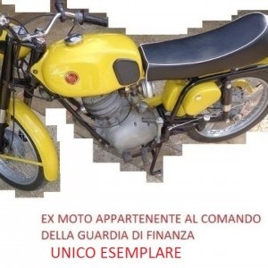 U N I C O E S E M P L A R E STORICO Gilera di GUARDIAdiFINANZA DEL 69