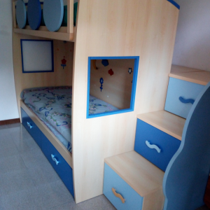 Letto a castello x bambini