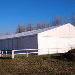 Tendostruttura 20x40m come nuova.