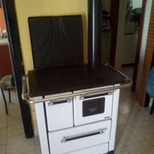 Stufa a Legna con il forno