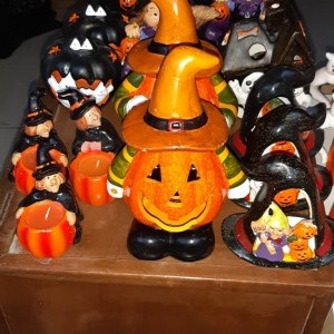 Halloween articoli in ceramica  arredo tavole di festa