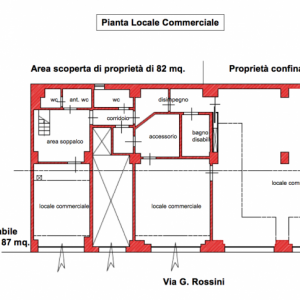 AVEZZANO - AFFITTO LOCALE COMMERCIALE ANGOLARE – VIA MAZZINI