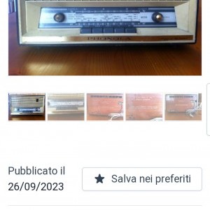 Radio Phonola anni 50